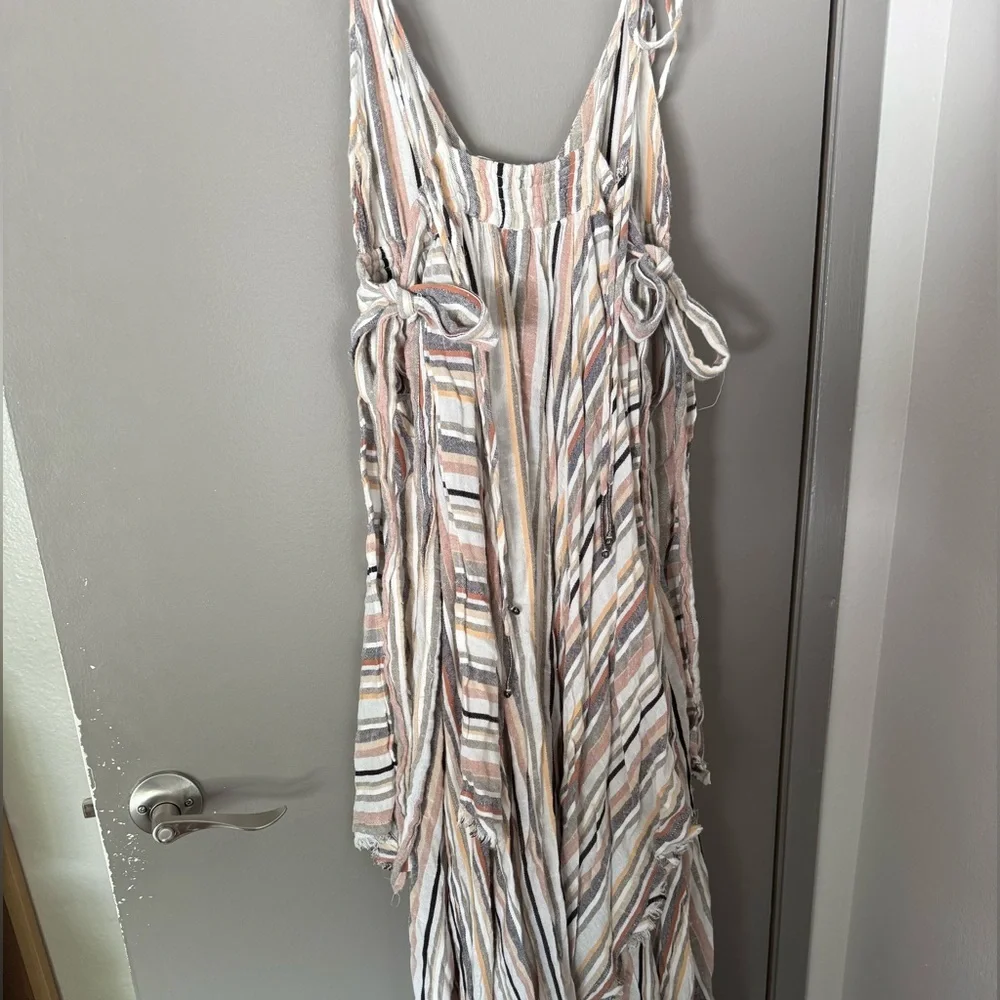 RARE!!!! FREE PEOPLE Tropical Heat | Striped Maxi Dress - Picture 7 of 9